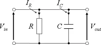 A parallel RC Circuit
