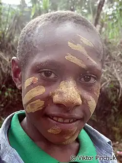 War paint (Western Highlands, PNG)