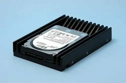 A Western Digital VelociRaptor in 2008.