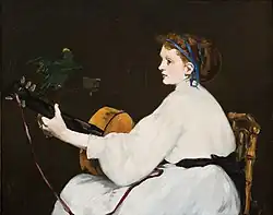 The Guitar Player, c. 1866, Hill-Stead Museum, Farmington, Connecticut