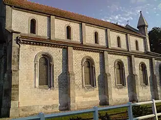 The church in Muids