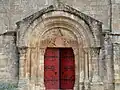 Entrance to the church