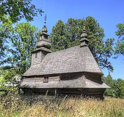 Holy Spirit church in Huklyvyi