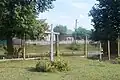 Memorial cross to the victims of Holodomor