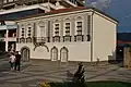 The former Bulgarian police station in Prilep was attacked by Partisan detachment on 11 October 1941. Today the object is memorial museum. In fact, the only victim of the attack, celebrated as the day of the Macedonian Uprising against Bulgarian fascists, was a local man conscripted in the Bulgarian police.[98]