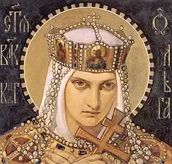 Nikolai Bruni [ru]'s Saint Grand Princess Olga [ru] (1901)