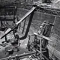 Manara under construction, 1944