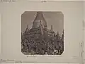 'Great Pagoda Prome (very ancient)', Burma, by John McCosh, 1852.
