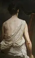 Woman with a Harp, 1887. Cincinnati Art Museum