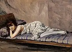 The purple pillow (1923)
