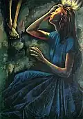 "Magdalena" oil, canvas 101x125 (1991)