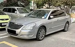 2009 Renault Samsung SM7 New Art front