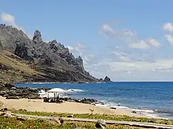 A beach on Trindade