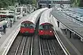 1973 Stock passing.