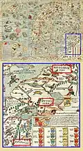 1539 Carta marina Olaus Magnus