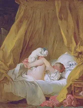 Jean-Honoré Fragonard, Girl with Dog or La Gimblette, 1770–1775
