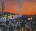 Bakhchysarai, by Boris Kustodiev (1917)