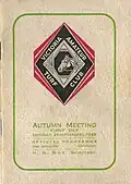 1949 VATC Oakleigh Plate racebook front cover