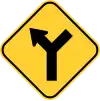 Y-junction on left (Ontario) (1955)