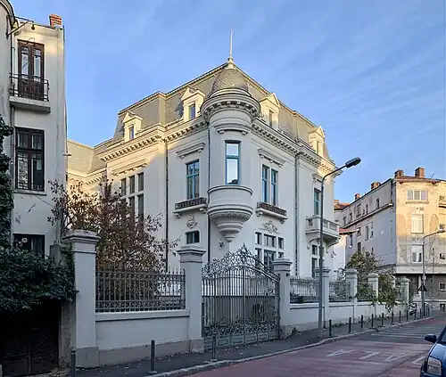 Strada Culmea Veche no. 1, Bucharest, unknown architect, c. 1910