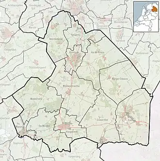 Grolloo is located in Drenthe