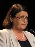 Portrait of Máire Geoghegan-Quinn