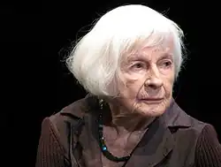 Danuta Szaflarska, the actress portraying Aniela (2013)