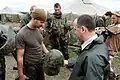 Ukrainian soldiers in 2014, with wz. 93 helmets.