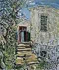 N. Duritskaya. "Rafailovich mansion. The veranda" (2014)