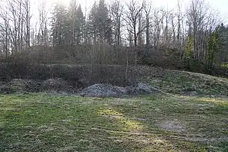 Slag heap.
