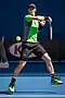 Murray playing Sousa at the 2015 Australian Open
