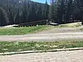 Conveyor belt (training area) in spring