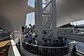 Viewing platform above the bridge