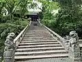 Stairway to the Mahavira Hall