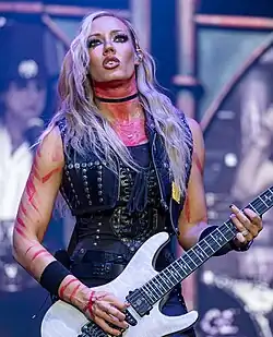 Strauss with Alice Cooper in 2024