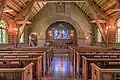 Faith Chapel: nave facing sanctuary