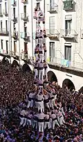 3 in 10 with triple base by Minyons de Terrassa, 2014