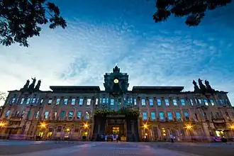 Renaissance revival University of Santo Tomas Main Building (1927), a National Cultural Treasure