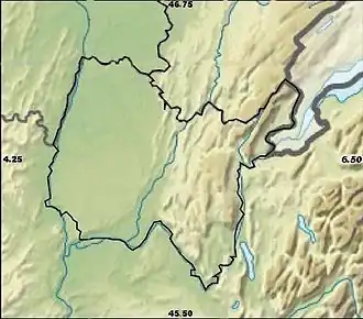 LFXA is located in Ain