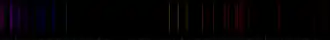 Color lines in a spectral range
