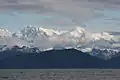 Columbia Peak (left) with Mt. Einstein (right)