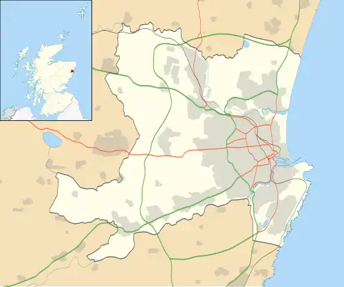 Aberdeen Sports Village is located in Aberdeen City council area
