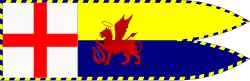 Sledge flag used by Albert Hastings Markham during the British Arctic Expedition (1875–1876)[15]