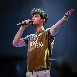 Alexander 23 performing in 2022