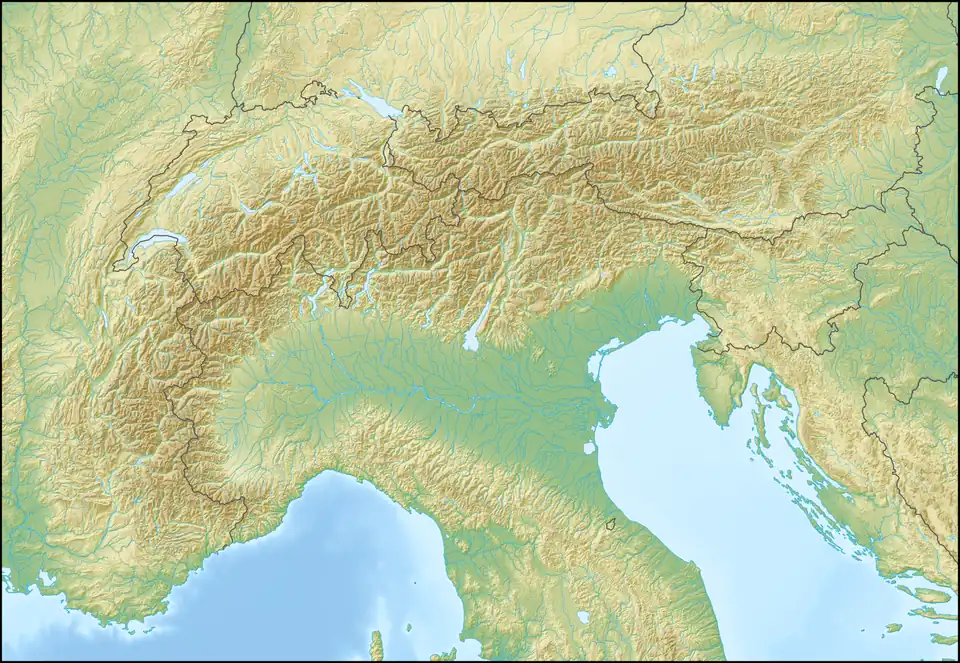 Timmelsjoch is located in Alps