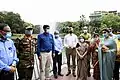 September 12, 2020 Ambassador Earl Miller and Atiqul Islam joined on Justice Shahbuddin Park inauguration ceremony and Tree plantation