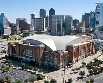 American Airlines Center in Dallas, Texas, USA by David M. Schwarz Architects (2001)