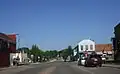 Looking east in downtown Amherst