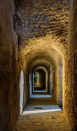 A vault in the amphitheatre