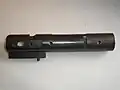 A bottom view of the Angel M80 receiver without trigger fitted.